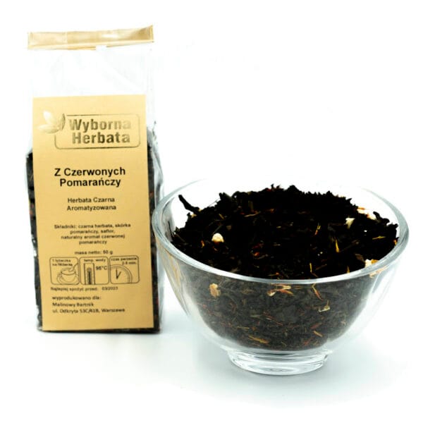 Herbata czarna z pomarańczami 50g