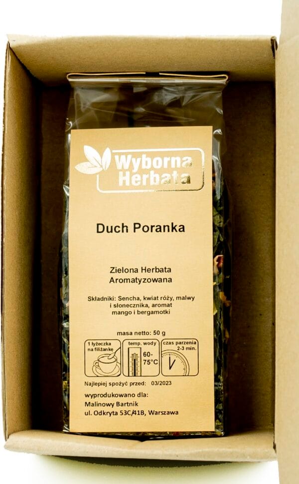 HERBATA ZIELONA DUCH PORANKA – zdjęcie 4