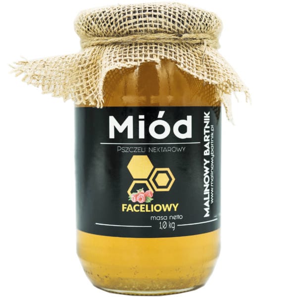 Miód Faceliowy 1 kg, 1000 g - tegoroczny 2026