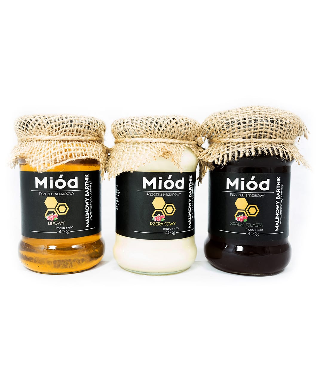 Zestaw - Lipa, Rzepak, Spadź Iglasta