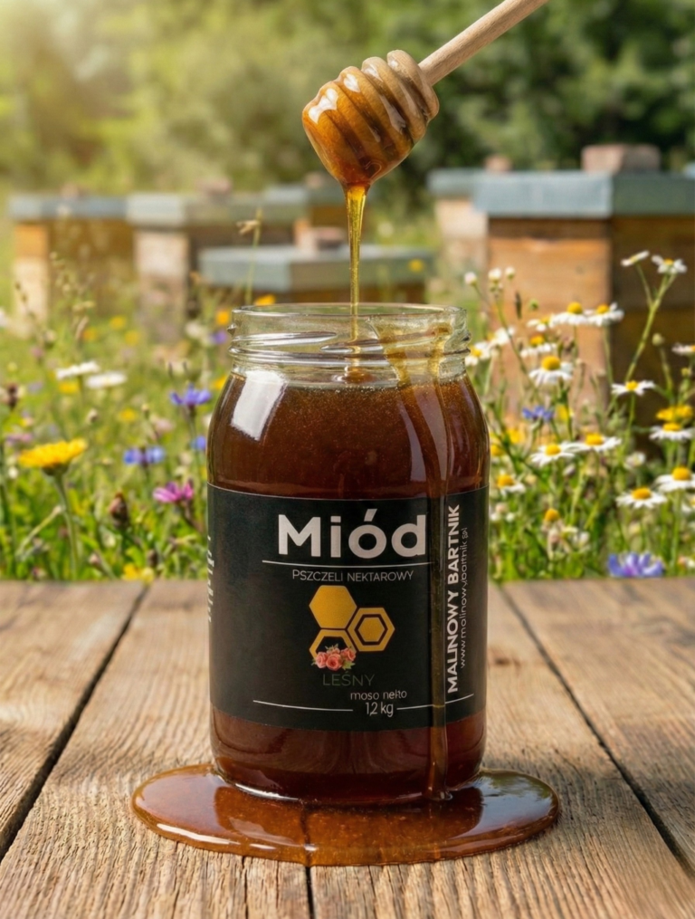 Miód Leśny 1.2KG 1200G - 2026r