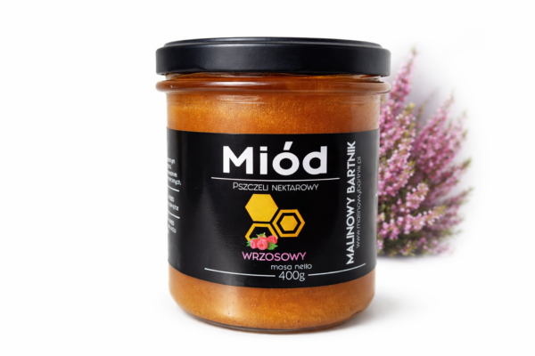 Miód Wrzosowy 0.4Kg, 400g z właściwościami Manuka zbiór 2026