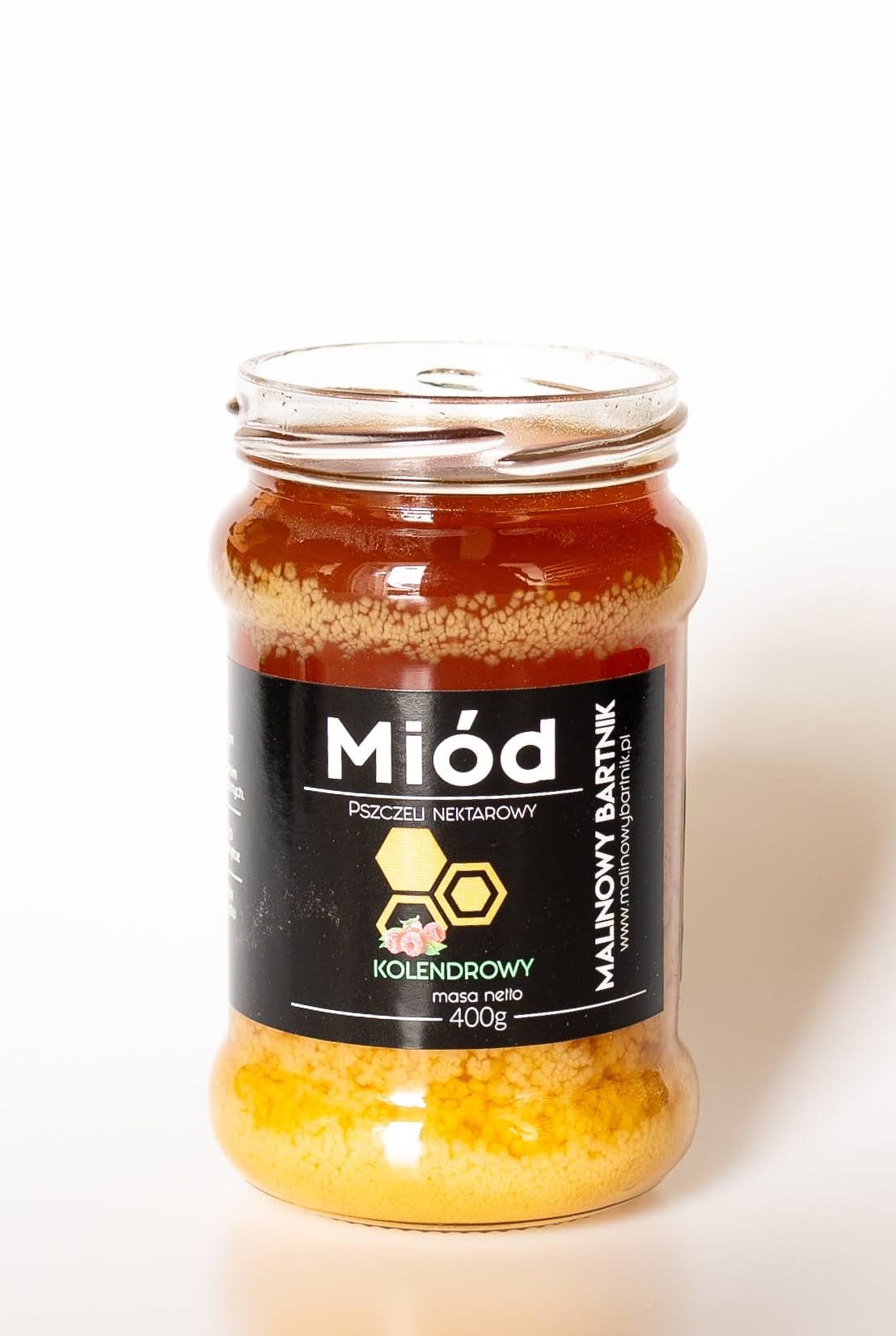 Miód Kolendrowy 0,4 kg, 400 g – zdjęcie 2