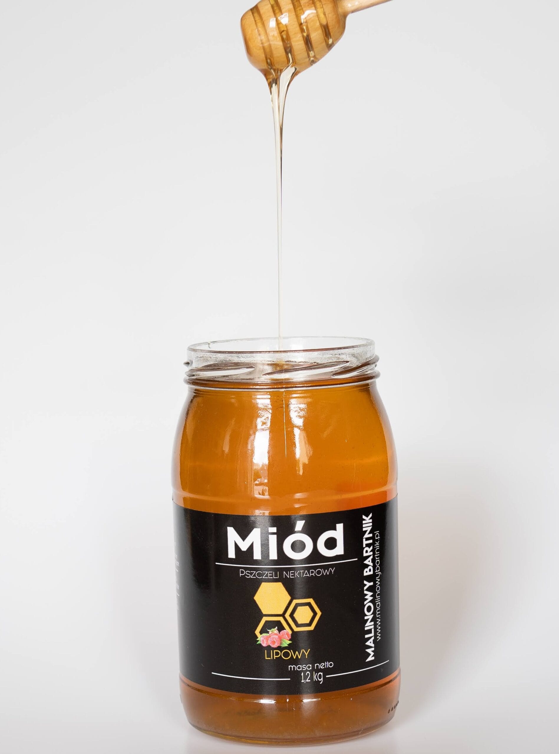 Miód Lipowy 1.2KG 1200G - zbiór 2026r. – zdjęcie 2