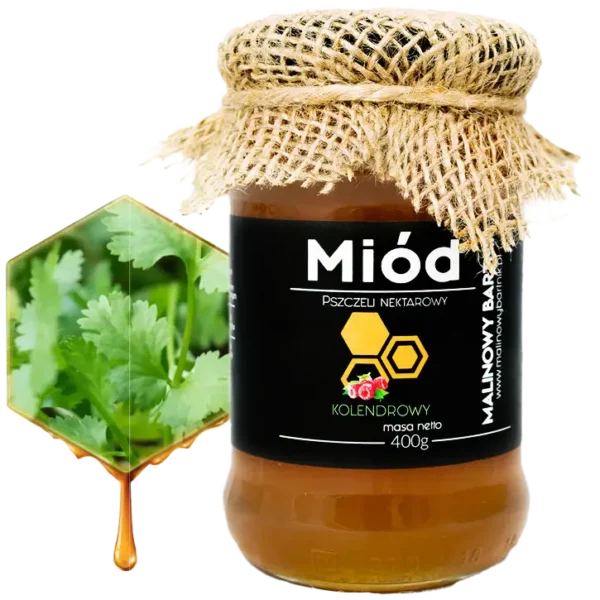 Miód Kolendrowy 0,4 kg, 400 g