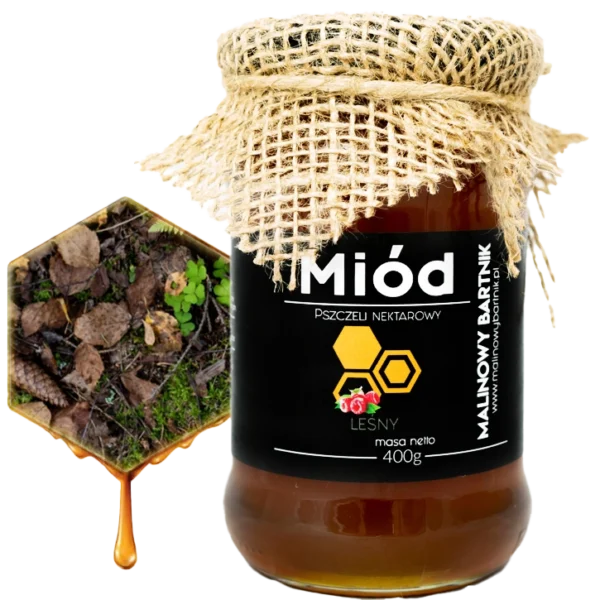 Miód Leśny 0.4KG 400G - 2026r