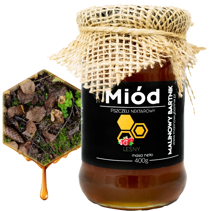 Miód Leśny 0.4KG 400G - 2026r