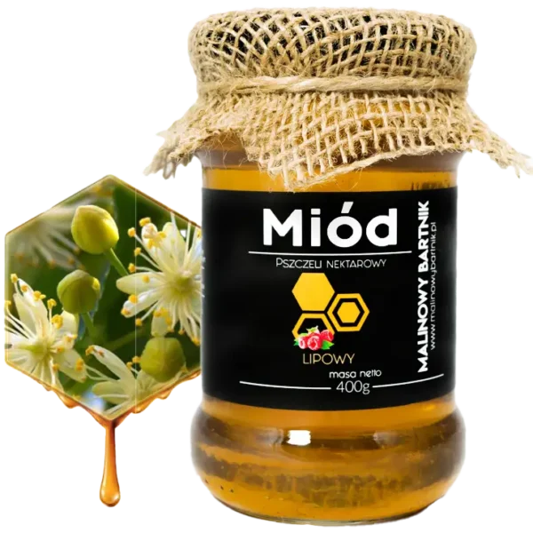 Miód Lipowy 0.4KG 400G - zbiór 2026r.