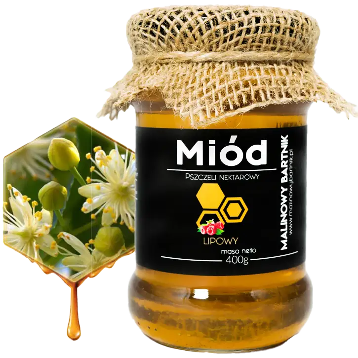 Miód Lipowy 0.4KG 400G - zbiór 2026r.