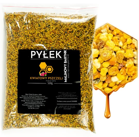 Pyłek pszczeli kwiatowy 500g zbiór Maj 2026 – zdjęcie 4