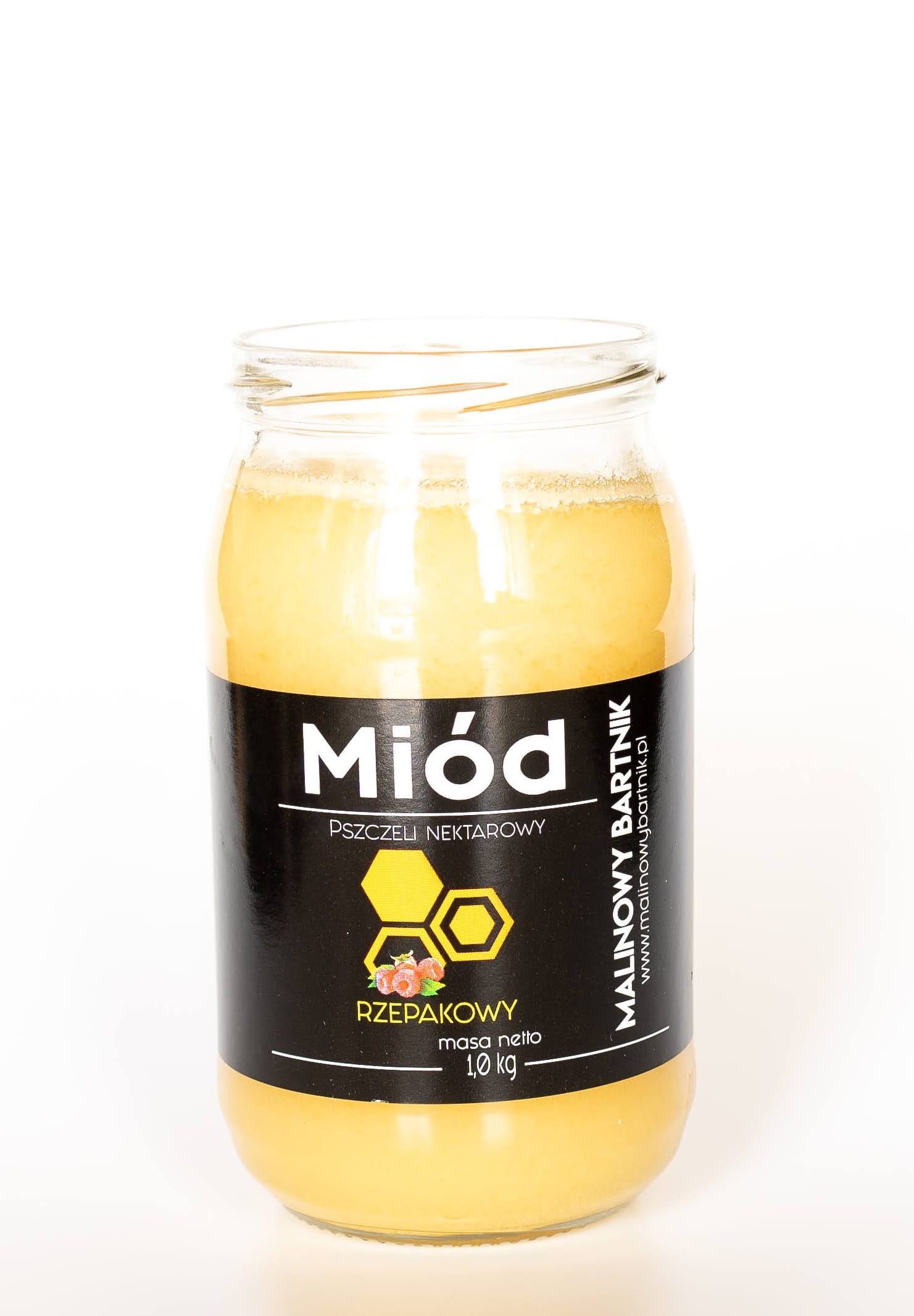 Miód Rzepakowy 1 kg, 1000 g - Zbiór Maj 2026 – zdjęcie 2