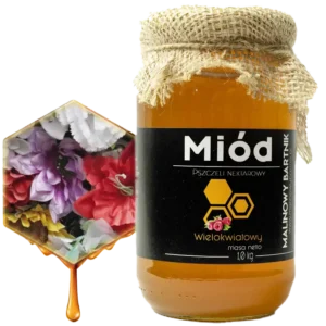 Miód Wielokwiatowy 1 kg, 1000 g - Zbiór Maj 2026