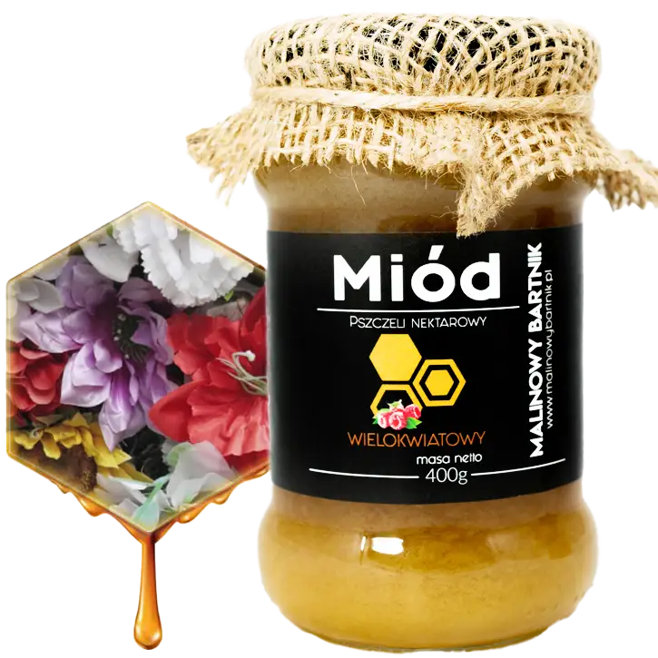 Miód Wielokwiatowy 0,4 kg, 400 g - Zbiór Maj 2026