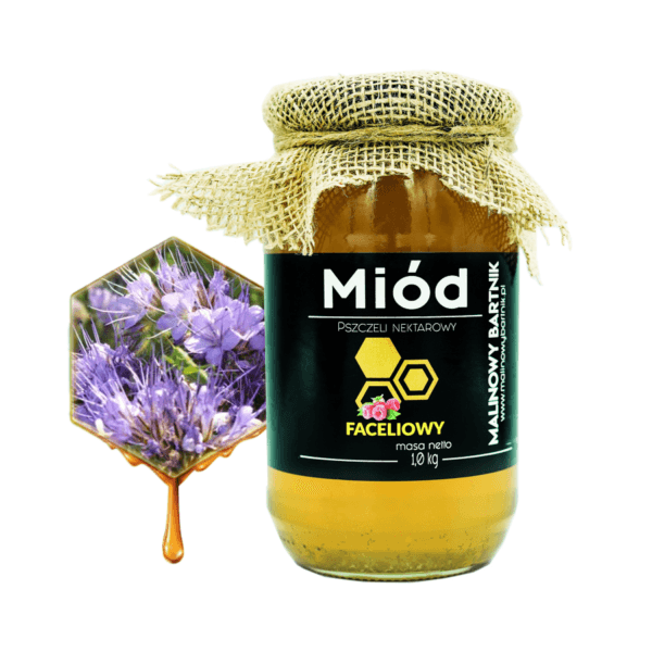 Miód Faceliowy 1 kg, 1000 g - tegoroczny 2026 – zdjęcie 4