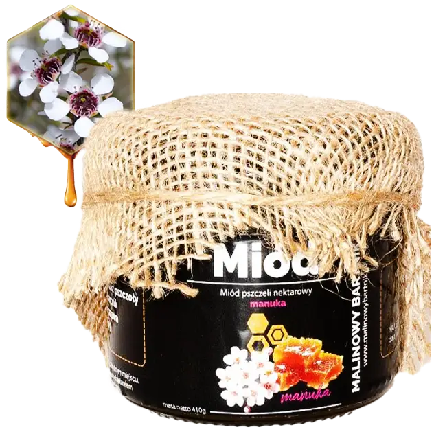 Miód Manuka 250g 550+ MGO atest/certyfikat