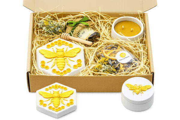🎁 Wyjątkowy zestaw prezentowy – naturalność, rękodzieło i smak prosto z natury 🍯🐝
